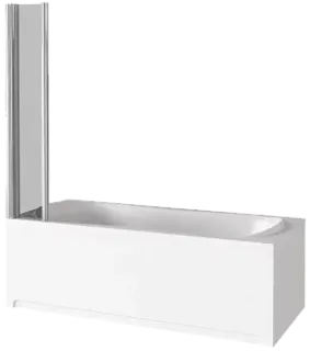 Шторка на ванну Good Door SCREEN GR5-120-С-СН