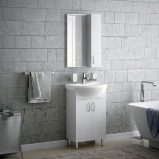 Зеркало-шкаф Corozo Олимп SD-00000695 50см белый