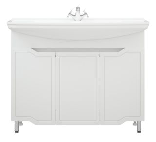 Тумба под раковину Corozo Мирра SD-00001544 105см белый