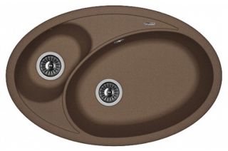 Кухонная мойка Florentina Селена 780 мокко