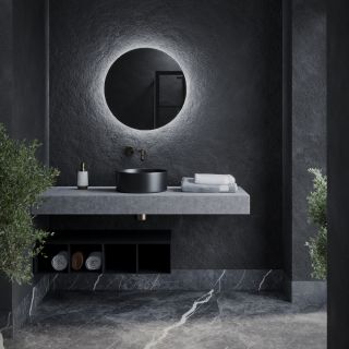 Зеркало с подсветкой Sancos Sfera SF800 80см с сенсорным выключателем