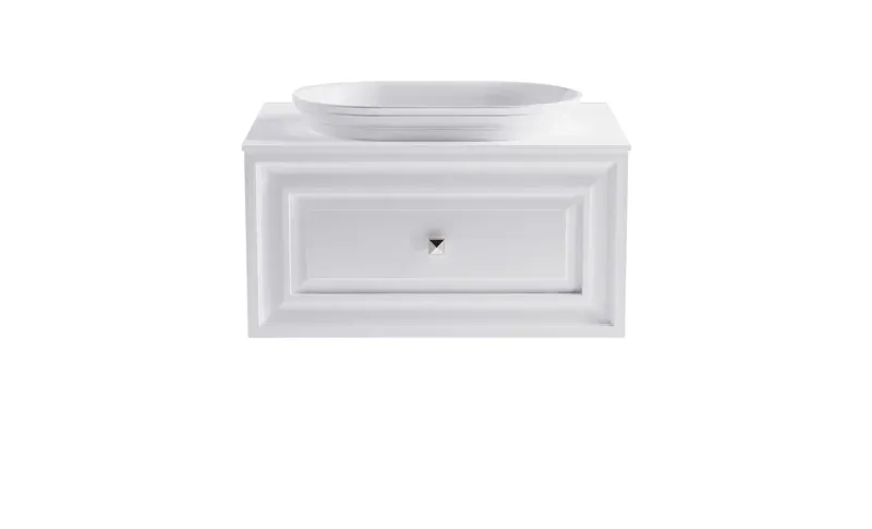 Тумба с раковиной Astra-Form Шарм 4631177715051 80 см белый матовый