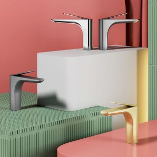 Смеситель для раковины Raglo R21.10.09 графит