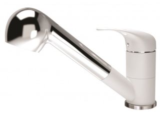 Смеситель для кухни Florentina Сигма с выдвижным изливом жасмин