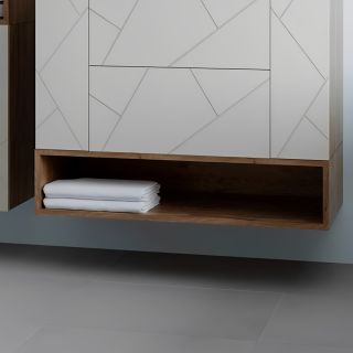 Ниша для тумбы Бриклаер Кристалл 4627125416880 90 см дуб крафт табачный