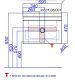 Тумба под раковину Aqwella Инфинити 60 Inf.01.06/001/BLK