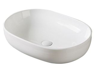 Раковина накладная SantiLine SL-1017 60см белый