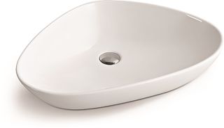 Раковина накладная SantiLine SL-1034 59см белый