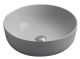 Раковина накладная SantiLine SL-1054MG 41см серый матовый