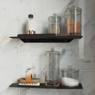 Полка IDDIS Slide чёрный матовый SLIBS00i44