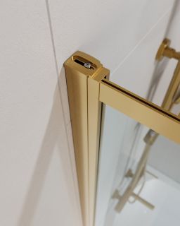 Шторка на ванну CEZARES SLIDER-VF-11-90/150-C-BORO брашированное золото