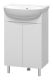 Напольная тумба под раковину Misty Смайл 50см белый
