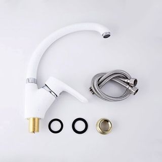 Смеситель для кухни Frap F4166-8 белый