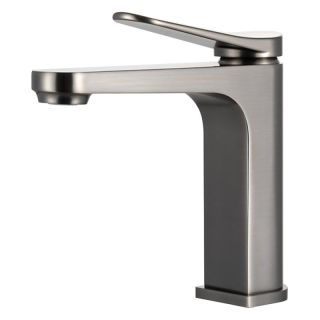 Смеситель для раковины Gappo G1010-9 оружейная сталь