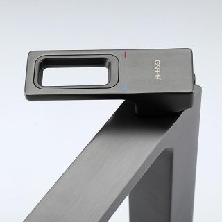 Смеситель для раковины Gappo G1017-92 оружейная сталь