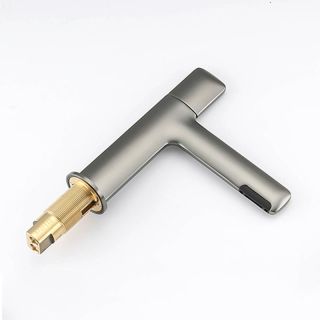 Смеситель для раковины Gappo G1052-89 оружейная сталь