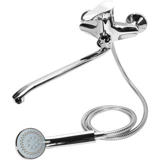 Смеситель для ванны и душа Frap F2201 хром