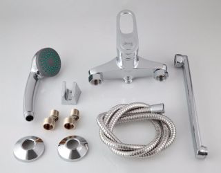 Смеситель для ванны и душа Frap F22004 хром