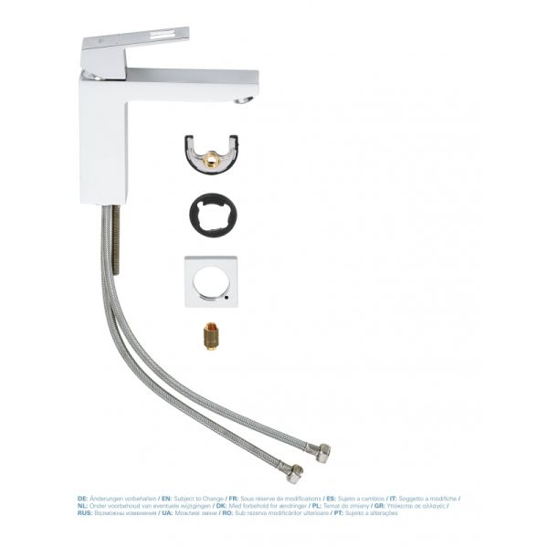 Смеситель для раковины GROHE Eurocube 23446000 хром