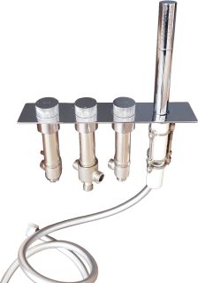 Смеситель на борт ванны Royal Bath Accord хром RB403