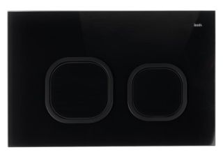 Клавиша смыва IDDIS Uniglass 001 UNG01GBi77 чёрный