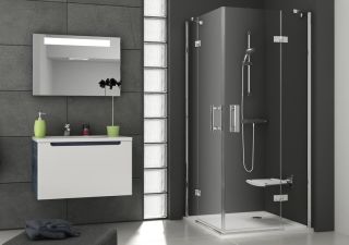 Душевой уголок Ravak SmartLine SMSRV4-90 1SV77A00Z1 Transparent профиль хром