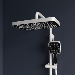 Душевая стойка RGW SP-34W 51140134-03 с термостатом белый