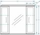 Зеркало-шкаф с подсветкой Stella Polar Концепт 80см белый SP-00000059