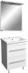 Тумба под раковину Stella Polar Ванесса 50см белый SP-00000217