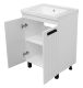 Напольная тумба под раковину Misty Спарта 65см белый