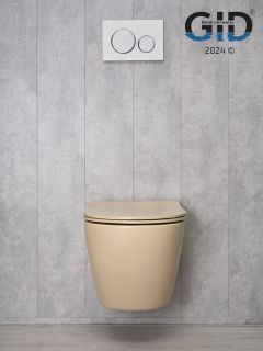 Унитаз подвесной Gid Sr2198 62210Y светло-коричневый матовый 49x36x35.5