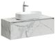 Подвесная тумба под раковину Sancos Stone ST120SV 120см Statuario White