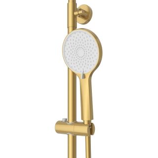 Душевая стойка CEZARES STYLUS-CVD-BORO брашированное золото