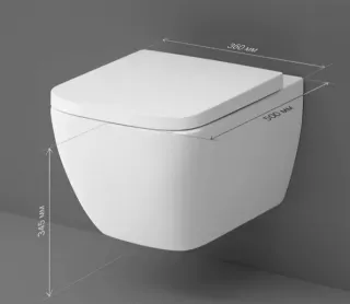 Комплект унитаза с инсталляцией AM.PM Gem IS100251.901701 сиденье микролифт