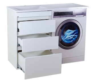 Напольная тумба под раковину Misty Фостер 55 R УТ000008233 белый