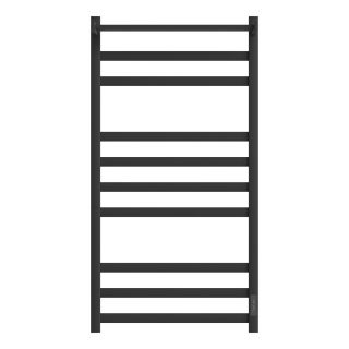 Полотенцесушитель электрический Point Меркурий PN83850PB П9 500x1000 с полкой  черный