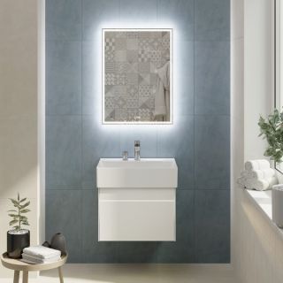 Зеркало с подсветкой Kerama Marazzi Tecno M TE.mi.60 60 см с функцией антизапотевание белый