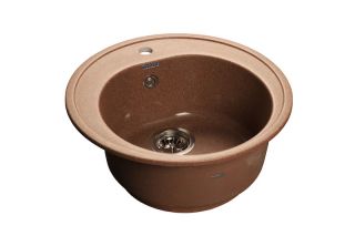 Мойка кухонная GranFest Терракот Rondo R-510 тер