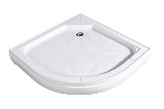 Душевой поддон RIVER  90*90*15  полукруг LIGHT