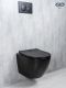 Унитаз подвесной Tornado Gid Tr2122TF-Bm 62261Y черный матовый 49x36x36