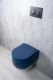 Унитаз подвесной Tornado Gid Tr2133TF-BUM 62301Y синий матовый 49x36x34
