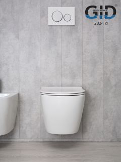 Унитаз подвесной Gid Tr2198 61107Y белый 49x36x35.5