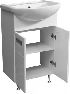 Тумба под раковину Stella Polar Фиора 55см белый SP-00000212