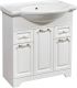 Тумба под раковину Stella Polar Кармела 75см ольха белая SP-00000174