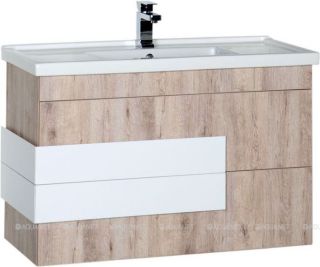 Тумба под раковину Aquanet Мадейра 183072 100 см дуб кантри