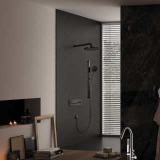 Душевая система Black & White Universe 7646GM