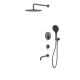 Душевой комплект WHITECROSS Y YSET07TOPGM оружейная сталь