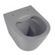 Подвесной унитаз ABBER Bequem AC1102MG безободковый серый матовый