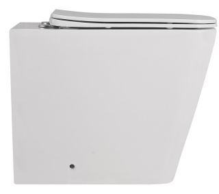 Приставной ABBER Rechteck AC1211 безободковый белый