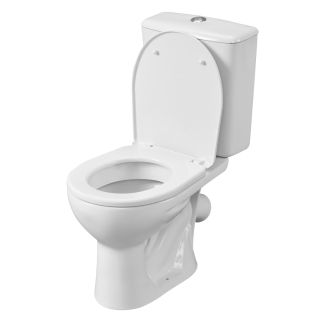 Унитаз-компакт Орион белый, сидение полипропилен